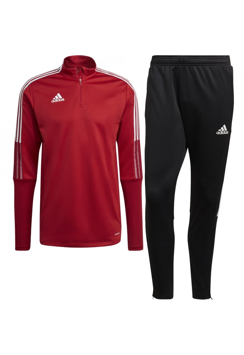 Тренировъчен екип Tiro 21 Training за деца - Червен/Черен adidas