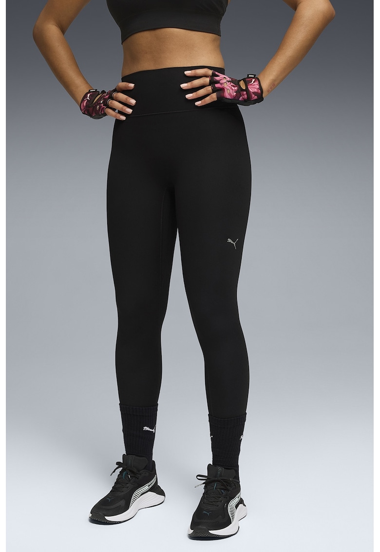 Тренировъчен клин с висока талия - Черен Puma