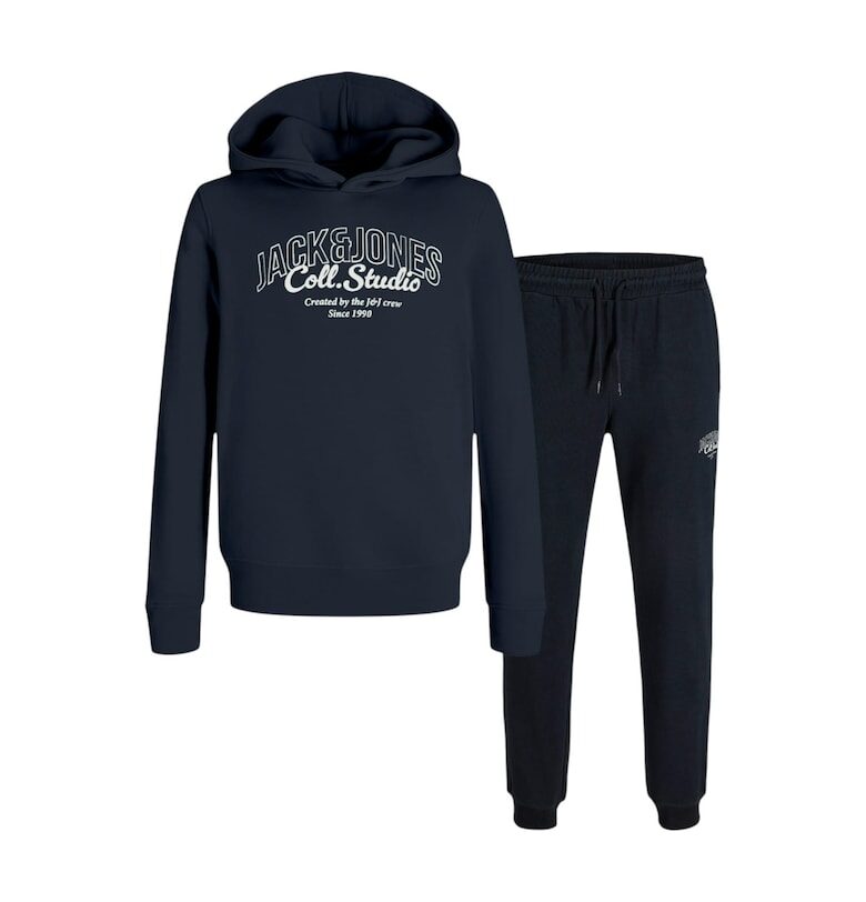 Тренировъчен комплект JACK &JONES Makoto Hood Set JNR 48274 - Тъмносин Jack  Jones