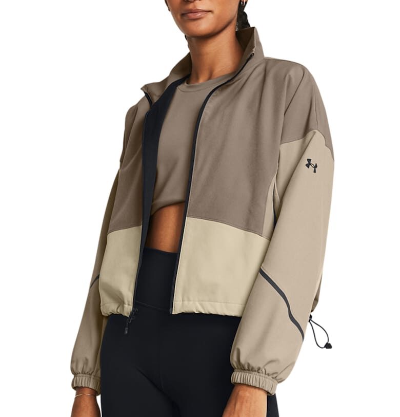 Тренировъчно непромокаемо яке Unstoppable - Сиво-кафяв Under Armour