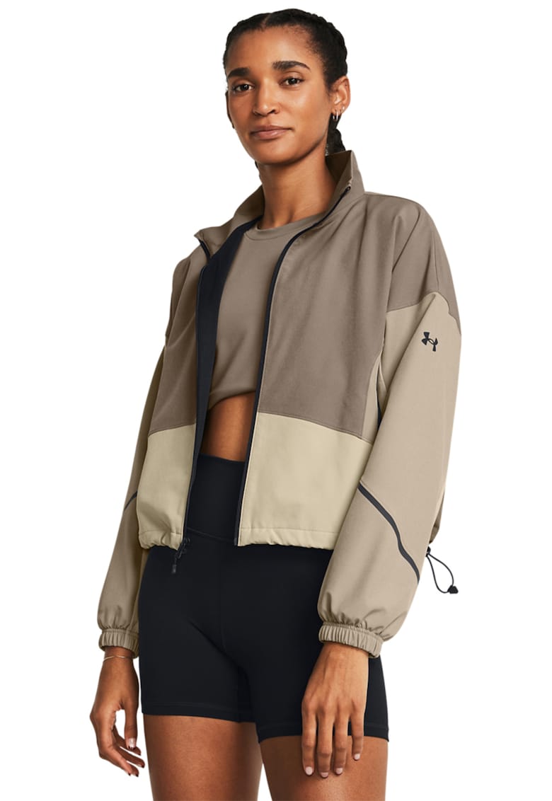 Тренировъчно непромокаемо яке Unstoppable - Сиво-кафяв Under Armour