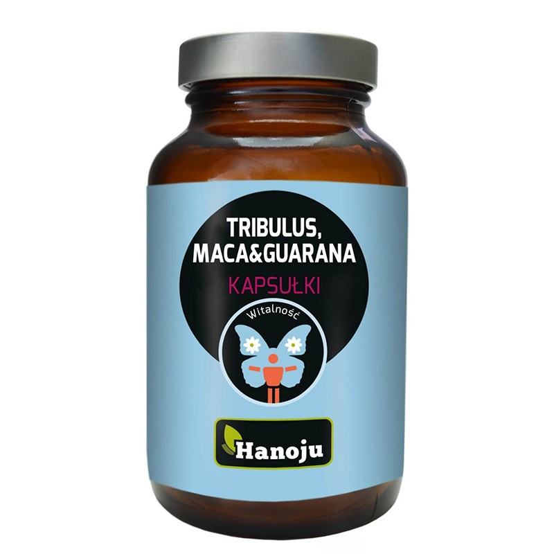 Трибулус 200 mg + Мака 200 mg + Гуарана 100 mg – Енергия