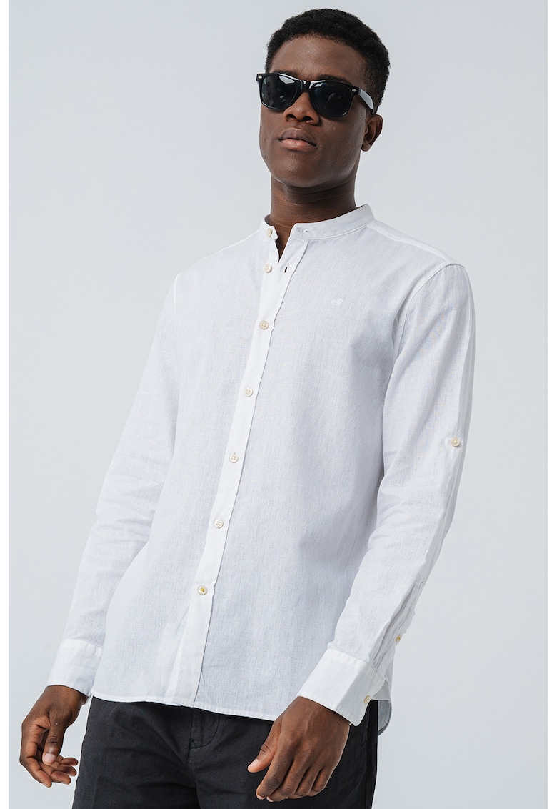 Туника Yuma с лен - Бял Mustang