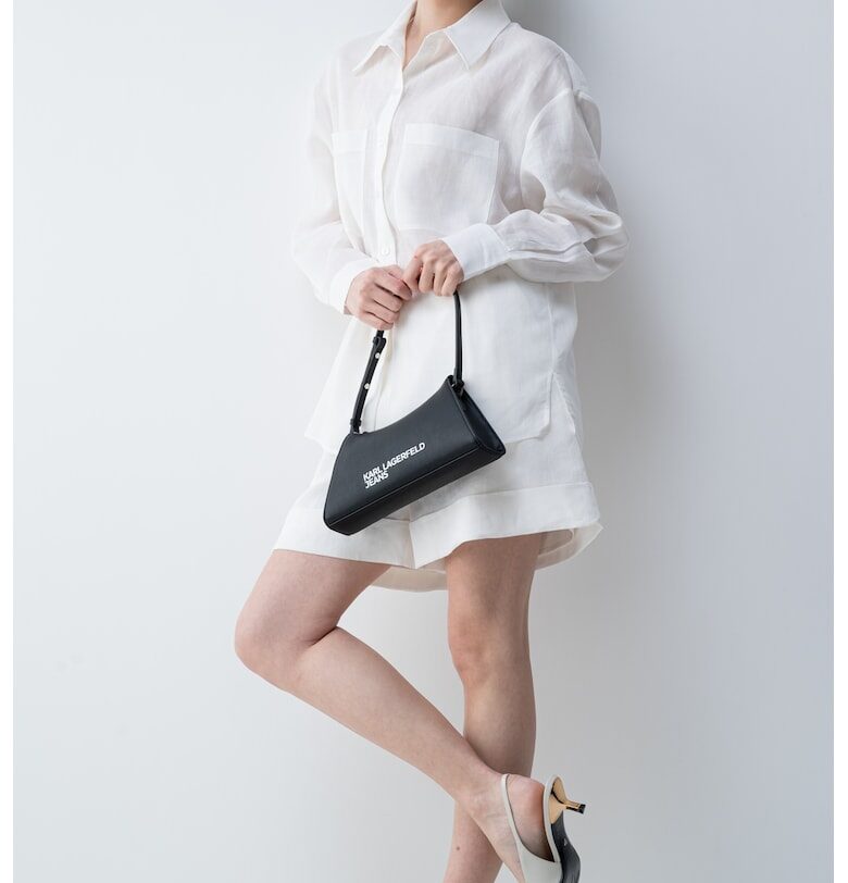 Уголемена риза с джобове - Мръснобял Liu Jo