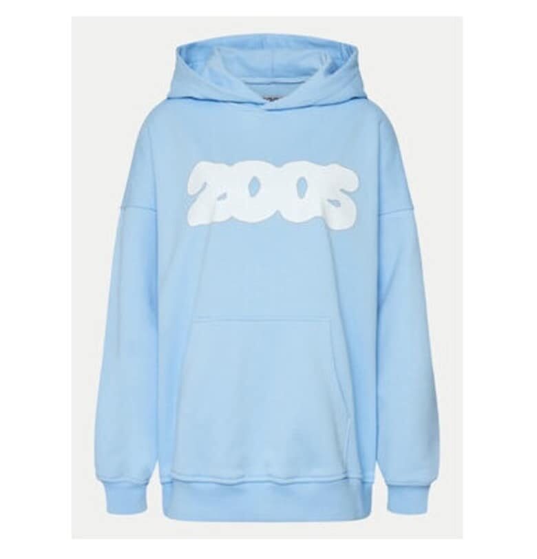 Унисекс блуза -  304491375 - Памук - XS INTL - Синя 2005