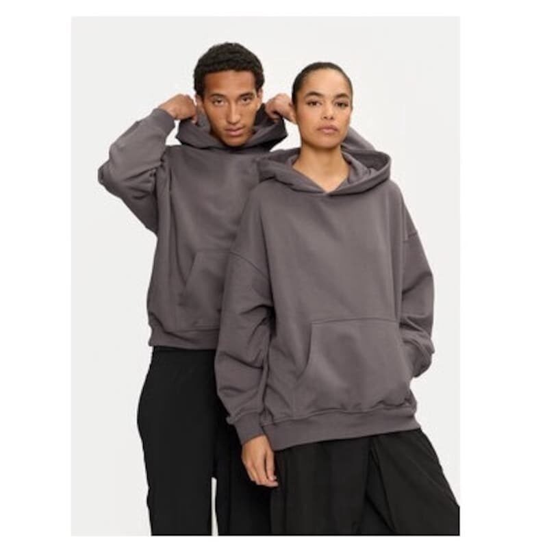 Унисекс блуза -  304683633 - Памук - L INTL - Сива 2005