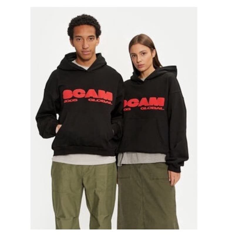 Унисекс блуза -  304683664 - Памук - Черна 2005