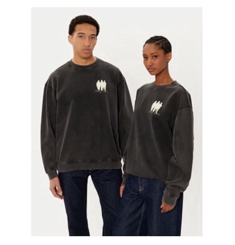 Унисекс блуза - Пълнеж - 305038784 - Органичен памук - Сива - Сив FILLING PIECES