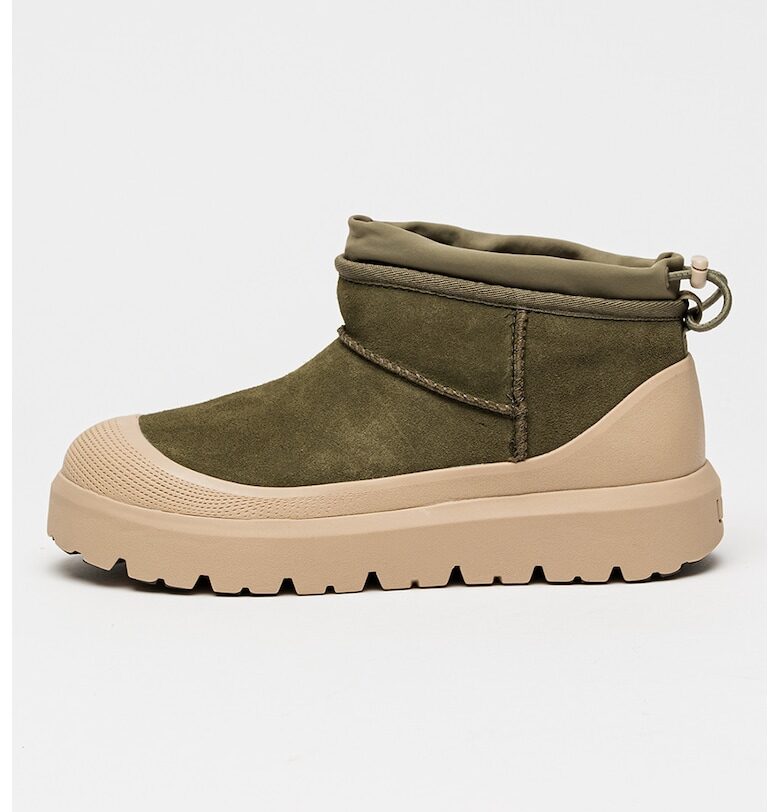 Унисекс боти Classic Ultra Mini - Бежов/Бледо каки UGG