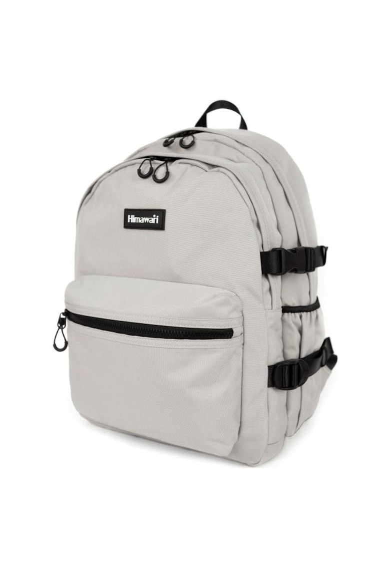 Унисекс водоустойчива раница с отделения и джобове - Сив Himawari