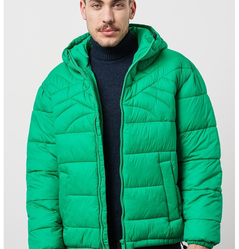 Унисекс зимно яке с качулка United Colors of Benetton