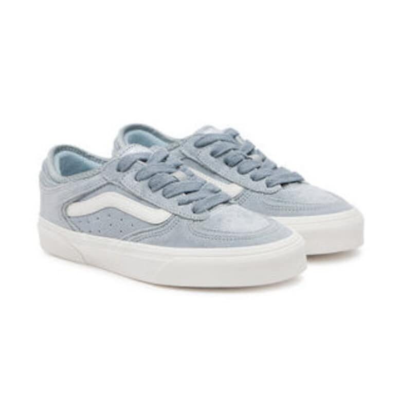 Унисекс кецове 305184771 -  Естествена кожа - Сив Vans