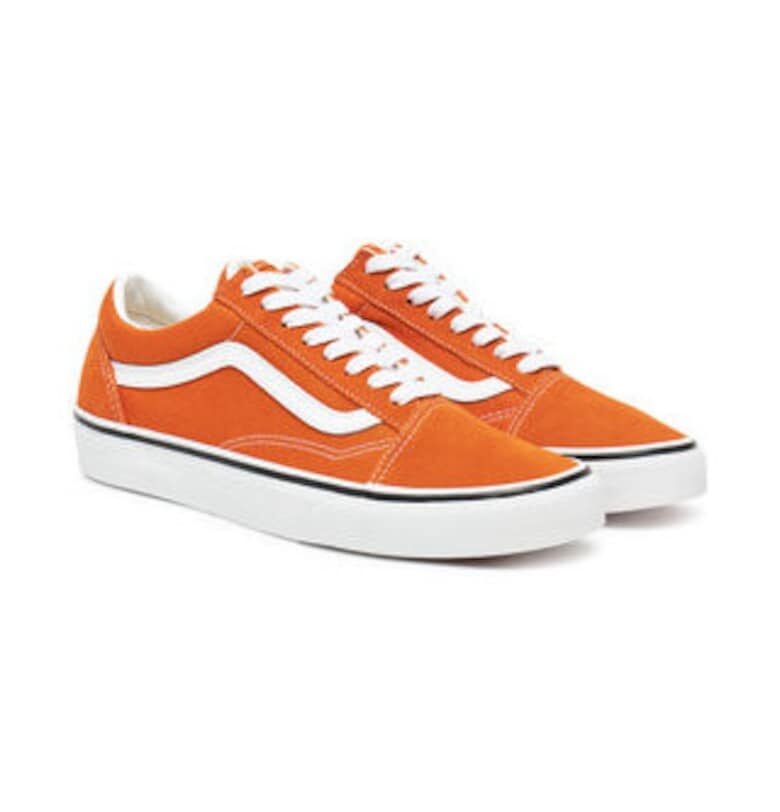 Унисекс кецове 305185853 -  Естествена кожа - Оранжев Vans