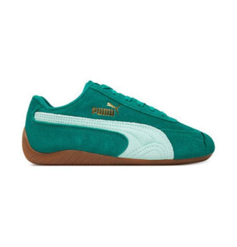 Унисекс кецове -  естествена кожа - зелен Puma