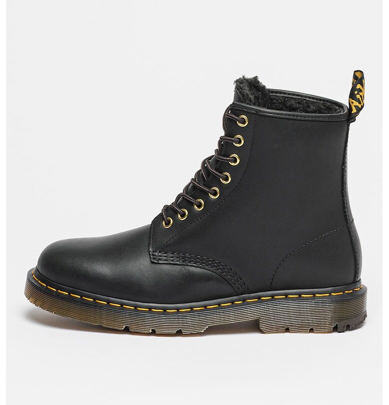 Унисекс кожени боти 1460 Wintergrip - Избеляло черно Dr Martens