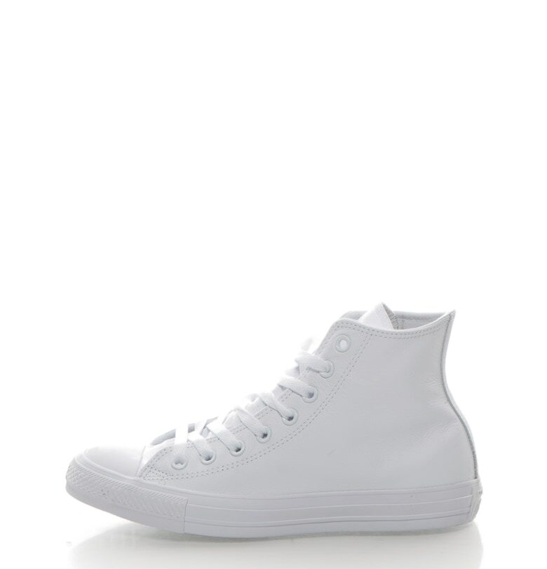 Унисекс кожени кецове Chuck Taylor All Star - Бял Converse