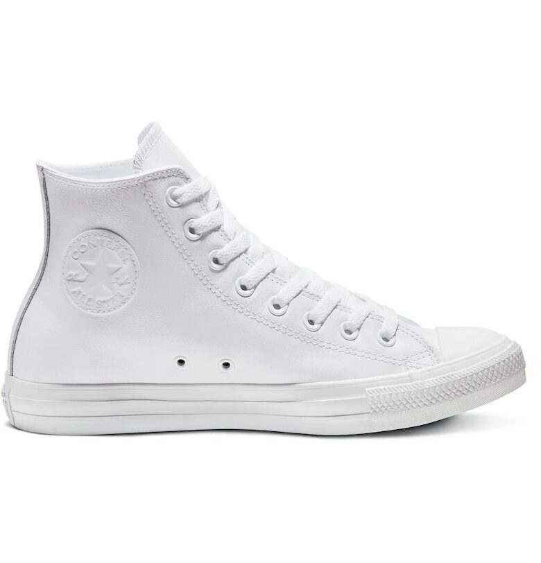 Унисекс кожени маратонки  Chuck Taylor All Star - Бял Converse