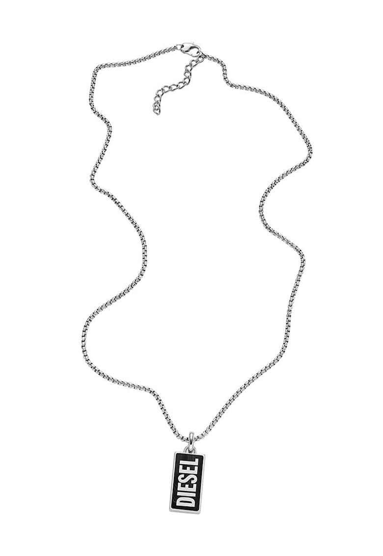 Унисекс колие с висулка с лого Diesel