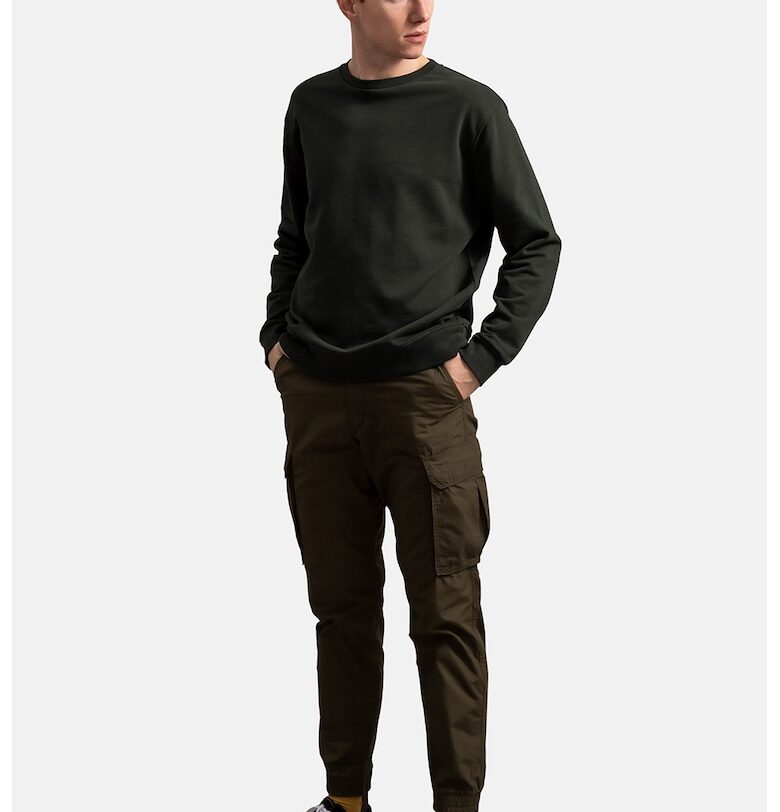 Унисекс памучен суитшърт - Антрацитно сиво KAFT