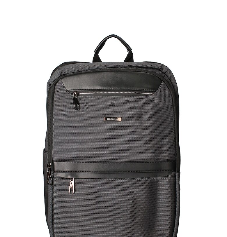 Унисекс правоъгълна раница 175609 с джобове с цип B Cavalli B