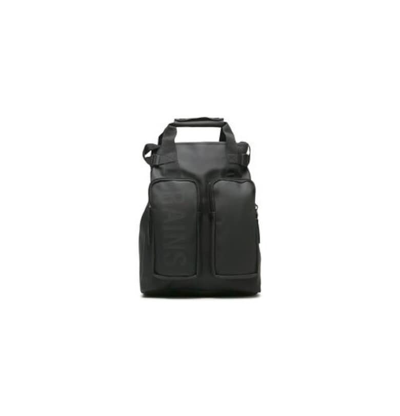 Унисекс раница  14240 - текстил - 0 EU - черна Rains