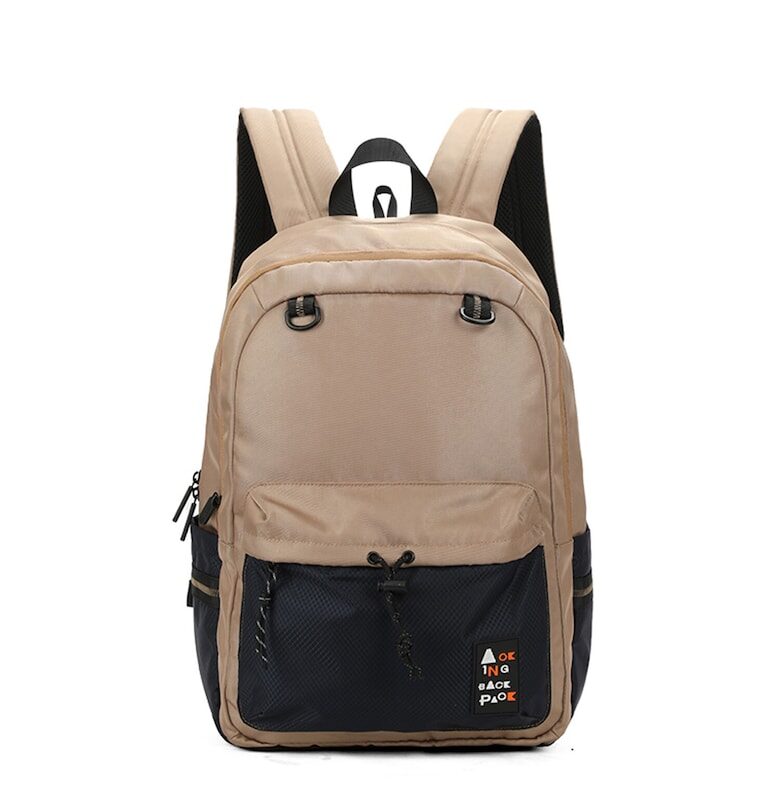Унисекс раница с отделение за лаптоп - Бежов Aoking