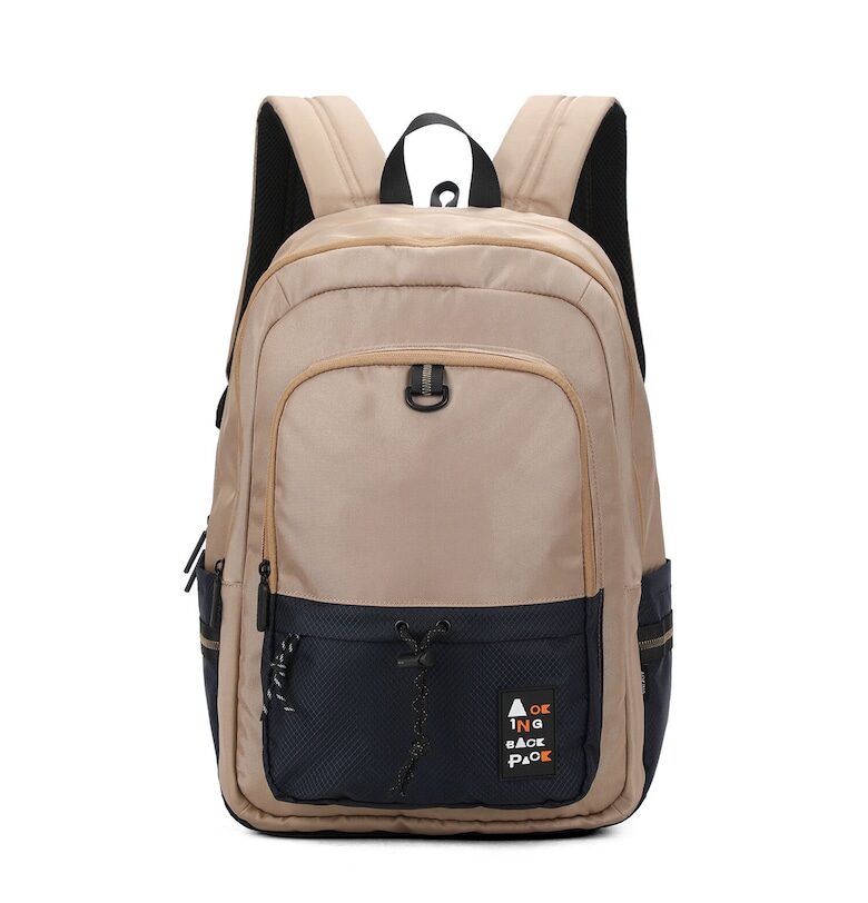 Унисекс раница с отделения - Бежов Aoking