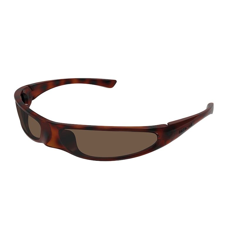 Унисекс слънчеви очила Wrap - Червен Balenciaga