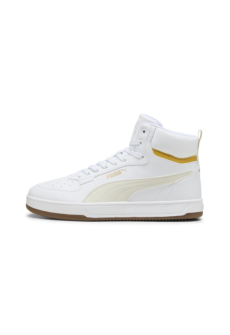 Унисекс спортни обувки Caven 2.0 от еко кожа - Бял/Светло бежово Puma