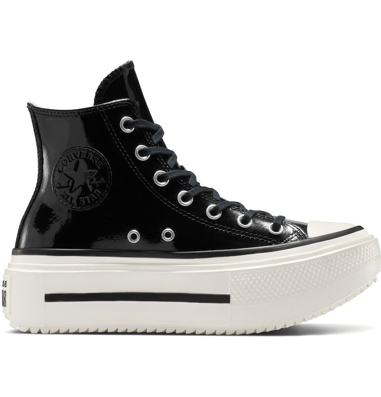 Унисекс спортни обувки  Chuck Taylor All Star Lift Double Stack - Черен Converse