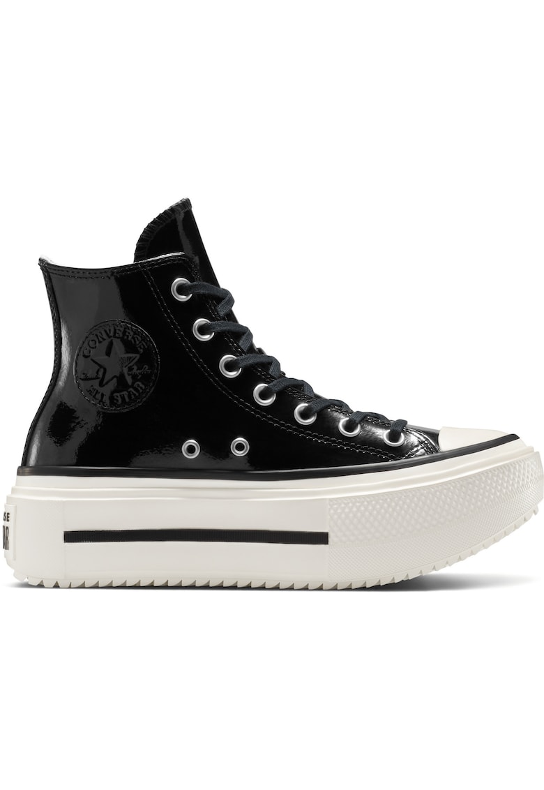 Унисекс спортни обувки Chuck Taylor All Star Lift Double Stack - Черен Converse