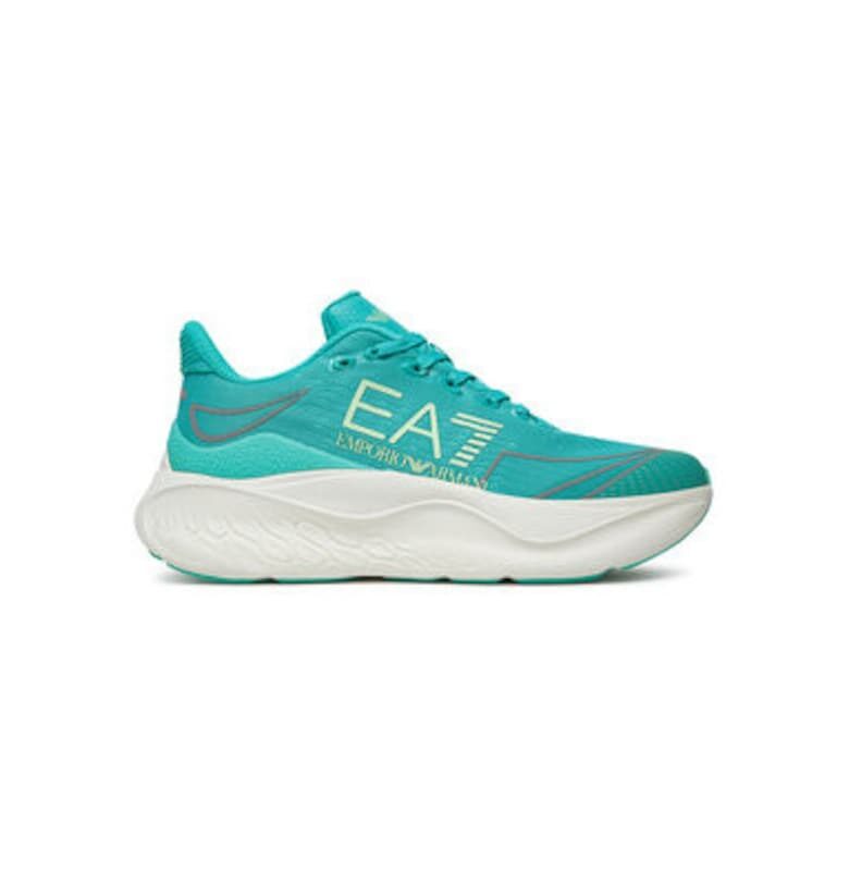 Унисекс спортни обувки  Emporio Armani - X8X245 XK442 - Текстил - Зелен EA7