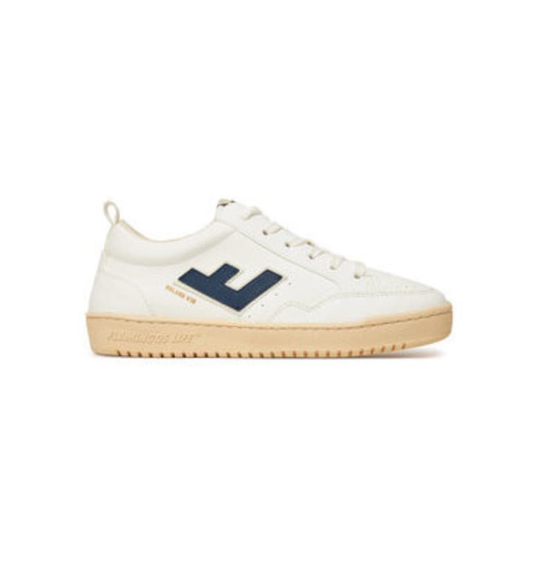 Унисекс спортни обувки Flamingos Life - R10WHIINDIVO - Екокожа - Бял FlamingosLife