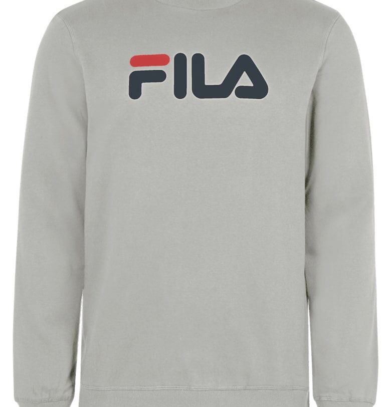 Унисекс суитшърт Barbian с овално деколте - Сив Fila