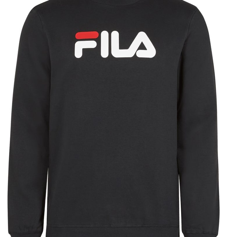 Унисекс суитшърт Barbian с овално деколте - Черен Fila