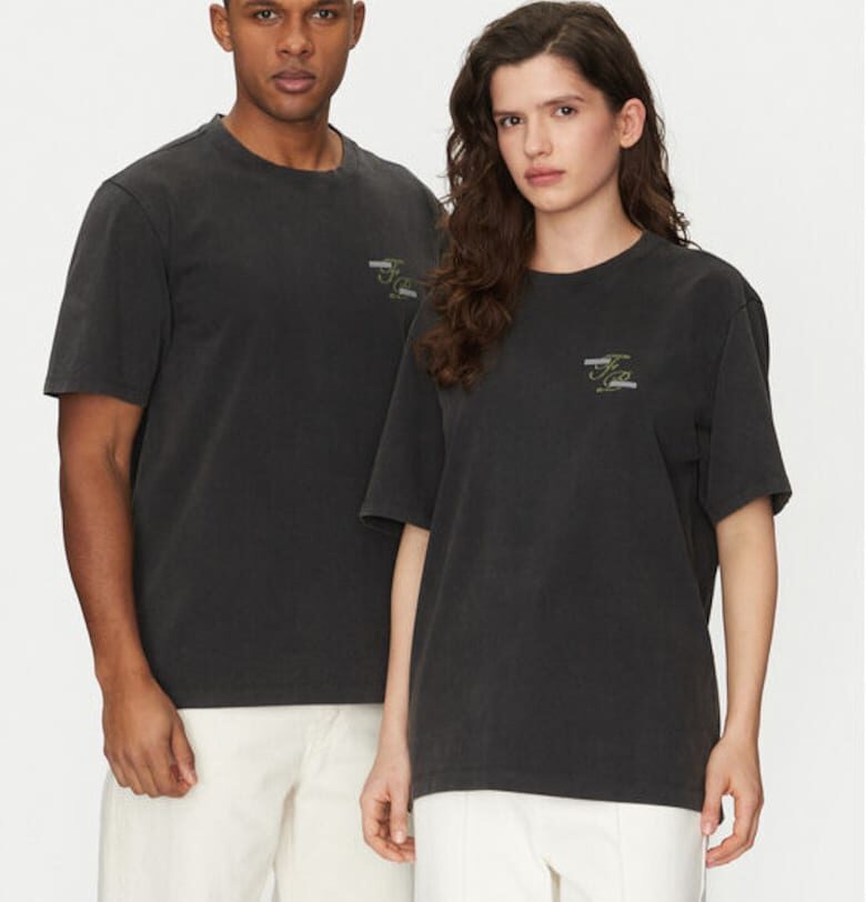 Унисекс тениска -  305038623 - Органичен памук - Сив - Сив FILLING PIECES