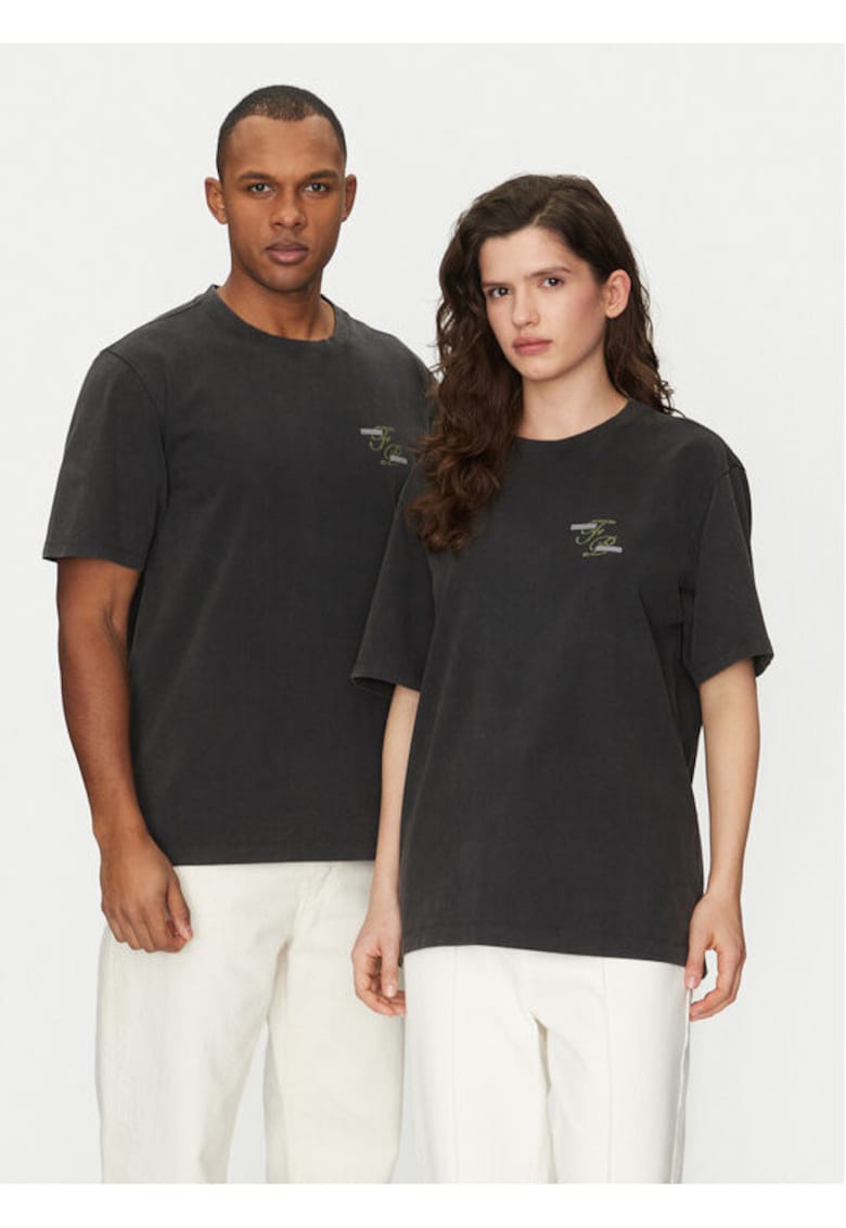 Унисекс тениска - 305038623 - Органичен памук - Сив - Сив FILLING PIECES