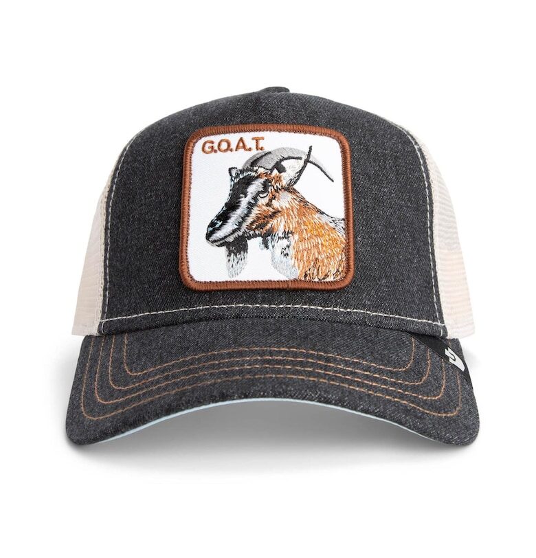 Унисекс шапка с бродерия - Канелено кафяво/Бежов/Избеляло черно Goorin Bros