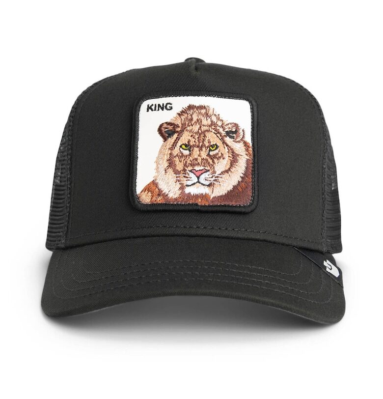 Унисекс шапка с бродерия - Черен/Кафяв/Жълт Goorin Bros