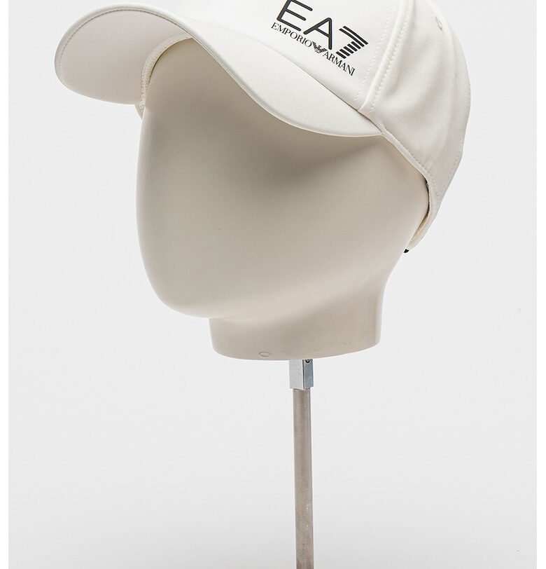 Унисекс шапка с велкро - Бял EA7