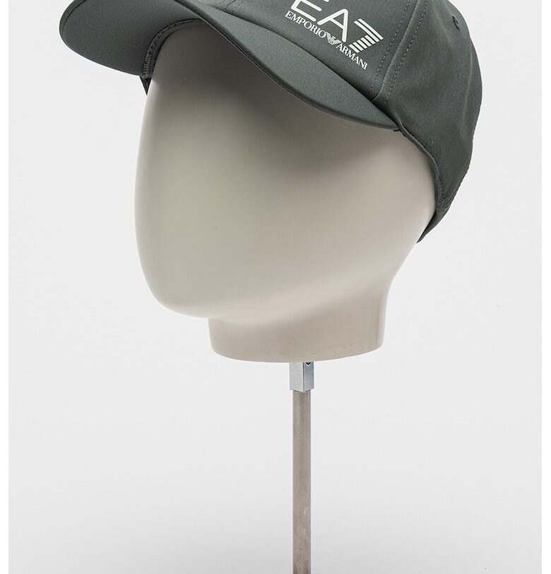 Унисекс шапка с велкро - Тъмнозелен EA7