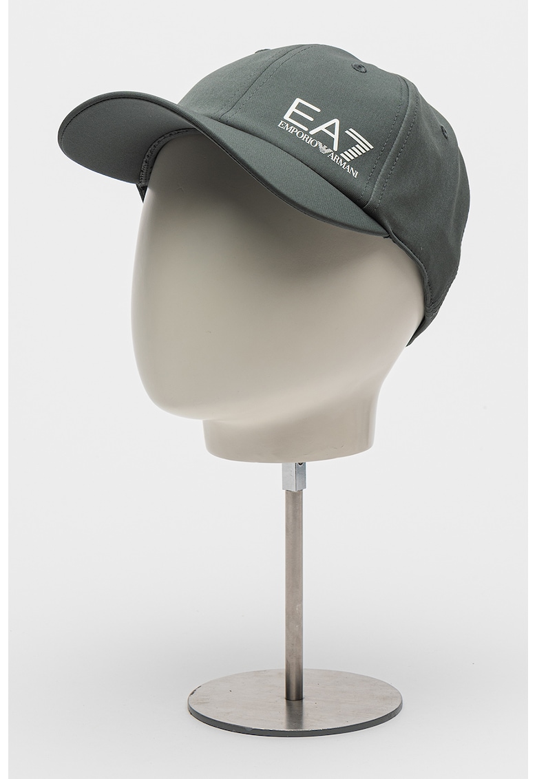 Унисекс шапка с велкро - Тъмнозелен EA7