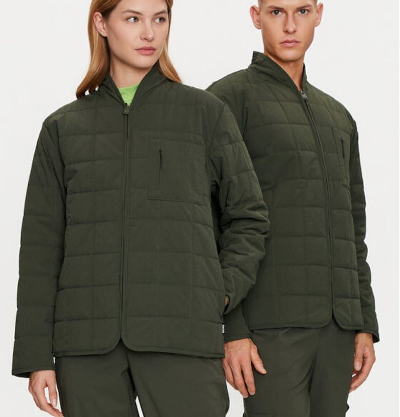 Унисекс яке -  303718794 - Найлон - Зелено - Зелен Rains