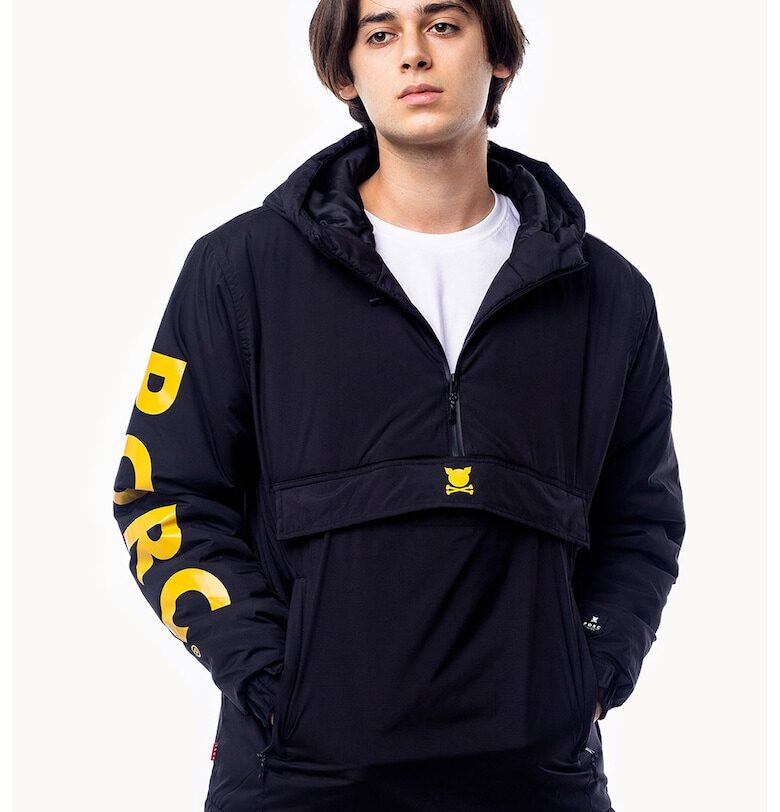 Унисекс яке Apex с цепка с цип - Черен PORC