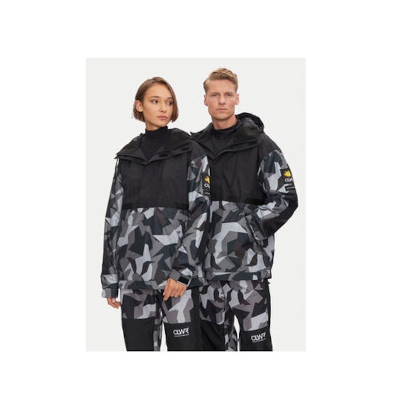 Унисекс яке за сноуборд -  304703720 - Рециклиран полиестер - Черно - Черен Colourwear