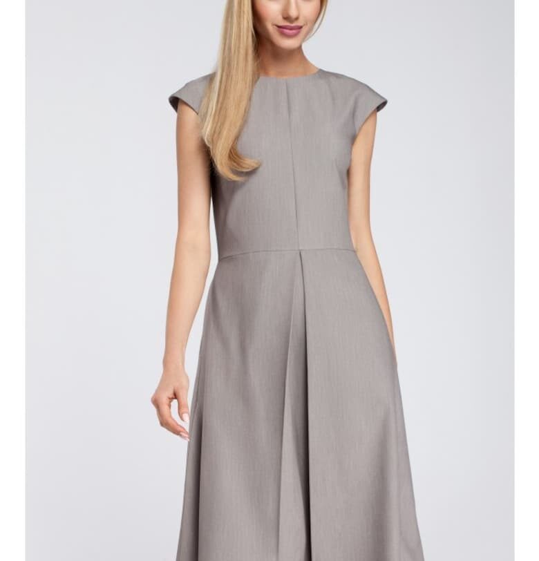 Фалшива рокля - сива - Сив MOE