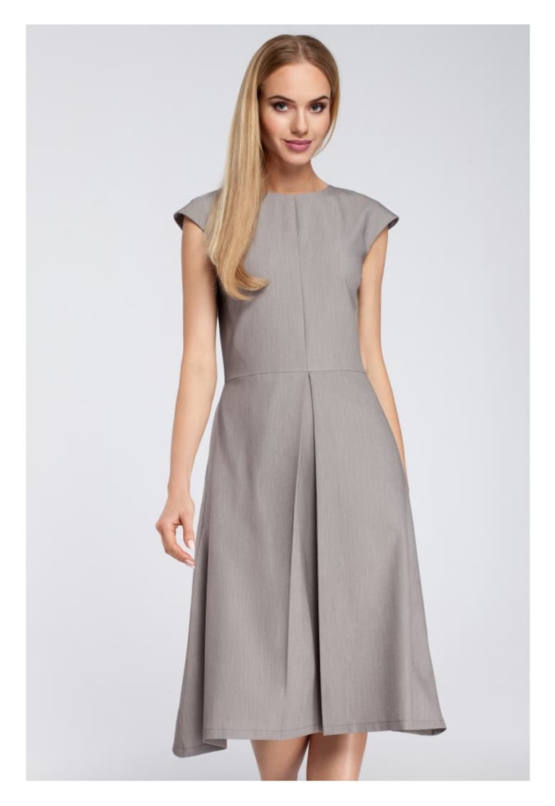 Фалшива рокля - сива - Сив MOE