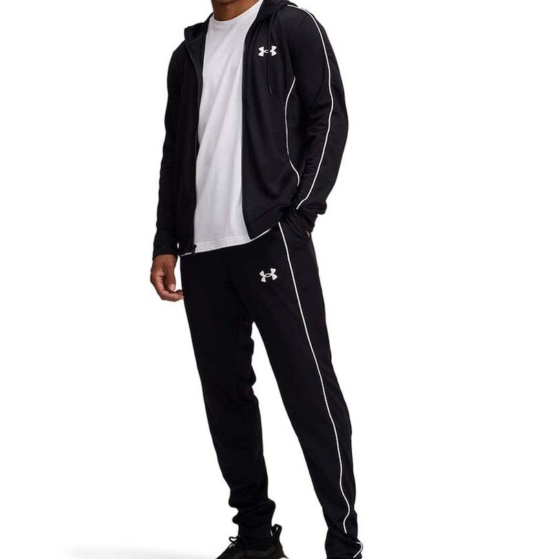 Фитнес екип с лого - Бял/Черен Under Armour