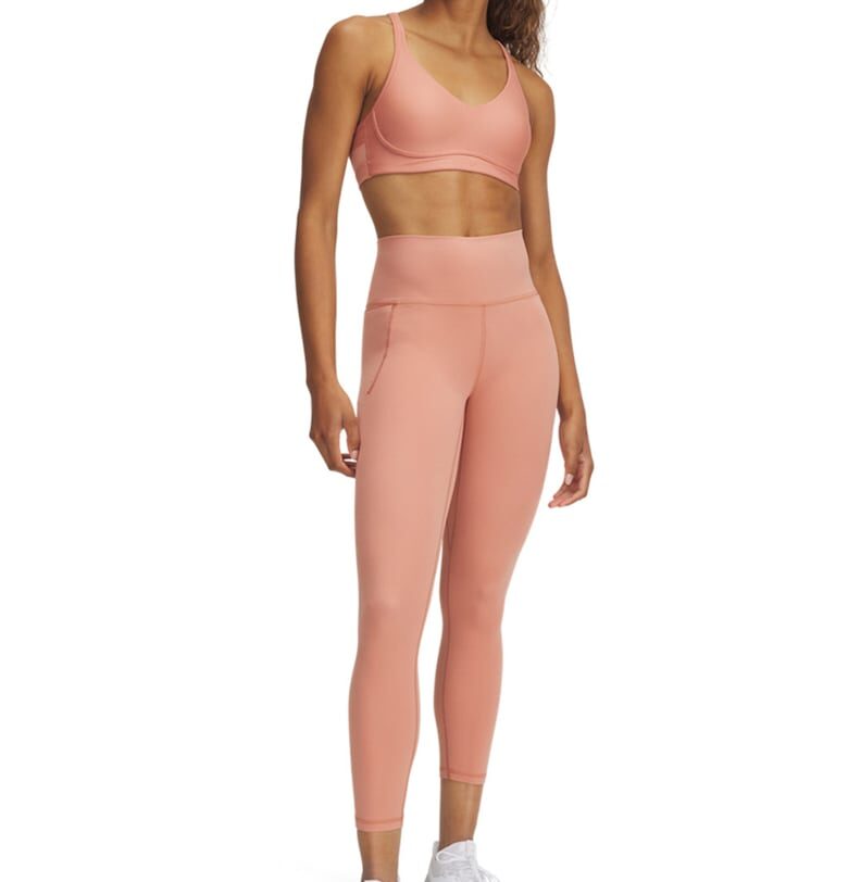 Фитнес клин Meridian с висока талия - Праскова Under Armour