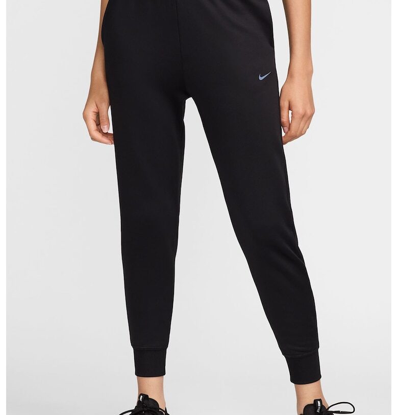 Фитнес панталон с висока регулируема талия - Черен Nike